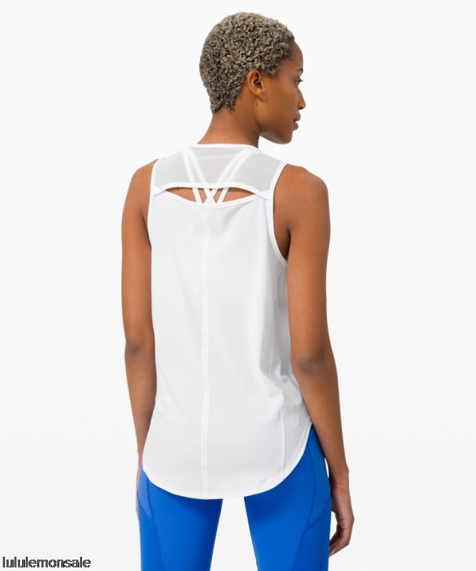 Lululemon Damen DELULU544 | Lululemon Deutschland Weiß Sculpt Tank Top